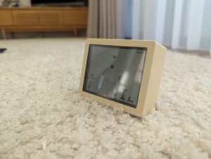 表示が消えてしまったデジタル時計